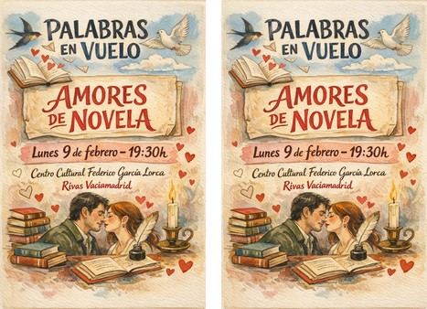 Literatura y amor: un ciclo en Rivas Vaciamadrid invita a reflexionar sobre sus vínculos en San Valentín