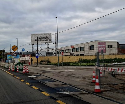 Inician la ampliación de la vía de servicio en Parla Norte