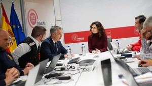 Díaz Ayuso garantiza apoyo a alcaldes ante daños por borrascas en Madrid