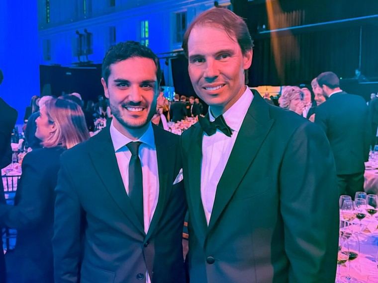Alejandro Navarro, alcalde de Torrejón, en la gala de los Premios Laureus 2025