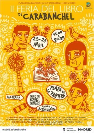Carabanchel acoge la II Feria del Libro del 25 al 27 de abril