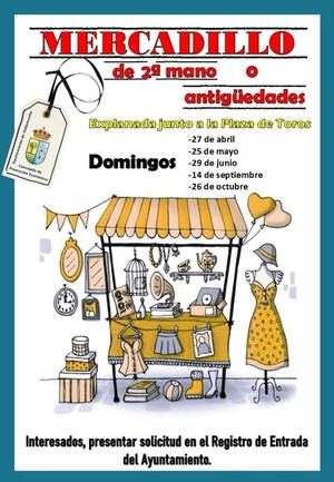 Valdemorillo lanza su mercado de antigüedades el 27 de abril