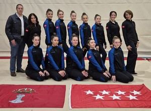 Guadarrama compite en la Copa de España de Gimnasia Rítmica en Granada