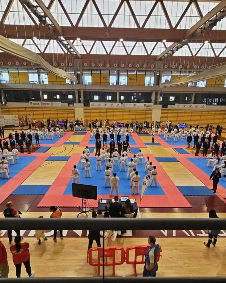 Arganda acoge el Campeonato de Kárate de Madrid con más de 700 participantes
