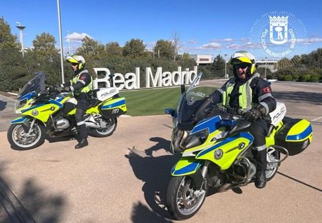 Policía de Madrid lista para el Clásico: gran tarde de fútbol en el Bernabéu