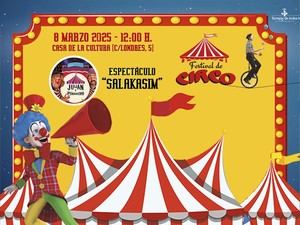 El Festival de Circo comienza este sábado en la Casa de la Cultura con "Salakasim"