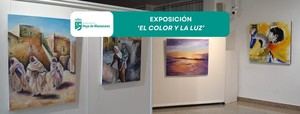 Exposición de arte 'El color y la luz' en Hoyo de Manzanares