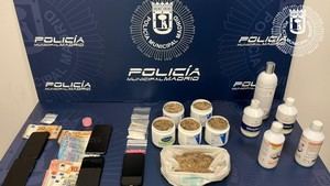 Cuatro detenidos en Carabanchel por tráfico de drogas y evasión policial