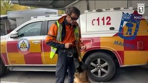 Equipo canino de SAMUR-PC participa en simulacro internacional en Portugal