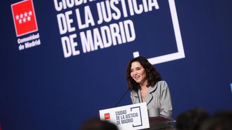 Díaz Ayuso lanza el ambicioso proyecto de la Ciudad de la Justicia en Madrid