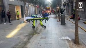 Incendio en vivienda de Fuencarral deja diez intoxicados leves