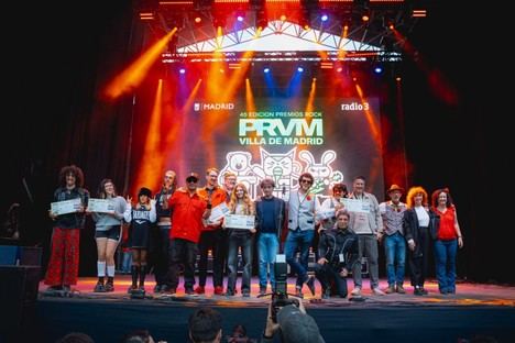 Nuevos talentos brillan en la 45ª edición de los Premios Rock Villa de Madrid