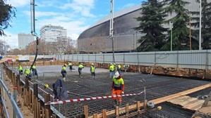 Avanza la construcción de la estación de Metro Santiago Bernabéu, que abrirá en 2027