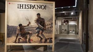 Recreación de combates de gladiadores en Alcalá de Henares