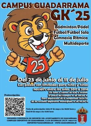 Preinscripción abierta para el Campus de Verano GK25 desde el 7 de mayo
