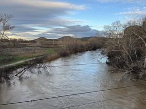 Drones vigilan el río Henares para prevenir crecidas en Alcalá de Henares
