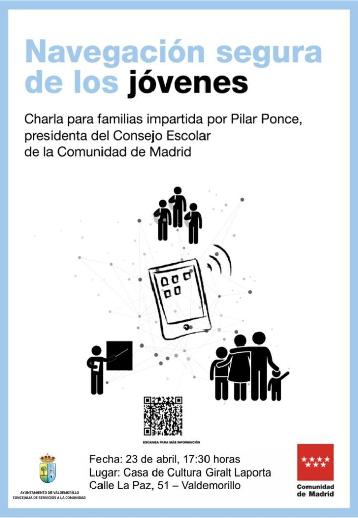 Presentan guía para un uso seguro de internet a familias de Valdemorillo