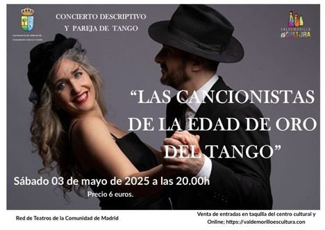 Espectáculo de tango y poesía este sábado en la Giralt Laporta