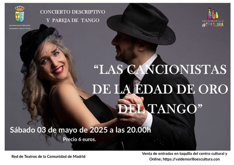 Espectáculo de tango y poesía este sábado en la Giralt Laporta