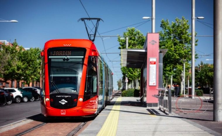 Cambio en la frecuencia del Metro Ligero por el festivo de San Isidro en Madrid