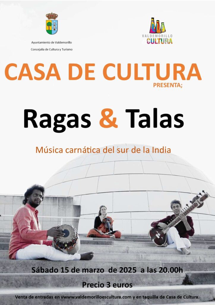 Concierto de música india 'Ragas & Talas' este sábado en el Auditorio