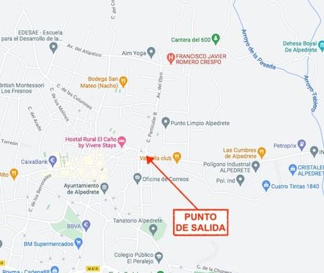 Inauguración de nueva ruta para mayores en Moralzarzal el 18 de noviembre