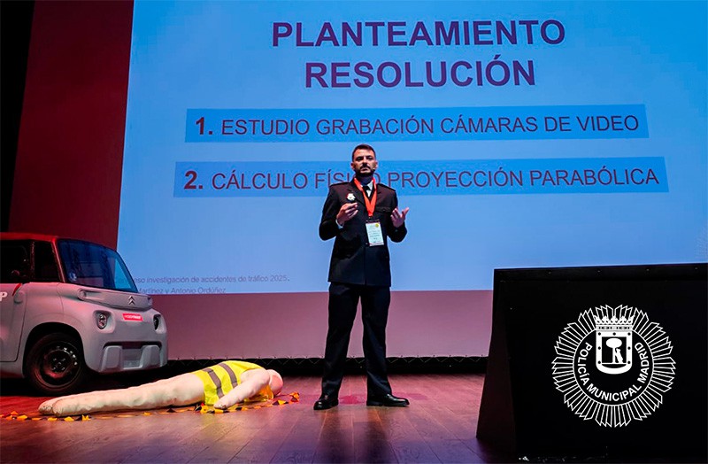 Expertos de la Policía Municipal participan en congreso sobre accidentes de tráfico