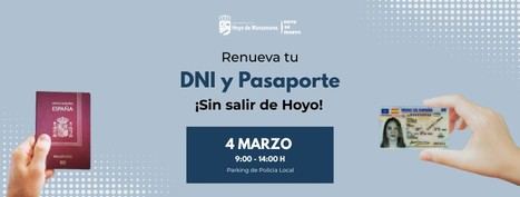 Unidad móvil de la Policía Nacional facilitará la renovación del DNI y pasaporte en Hoyo de Manzanares el 4 de marzo