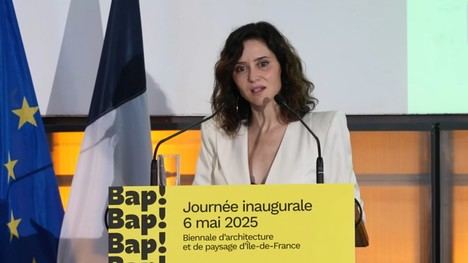 Díaz Ayuso presenta en Francia los avances medioambientales de Madrid para las futuras generaciones