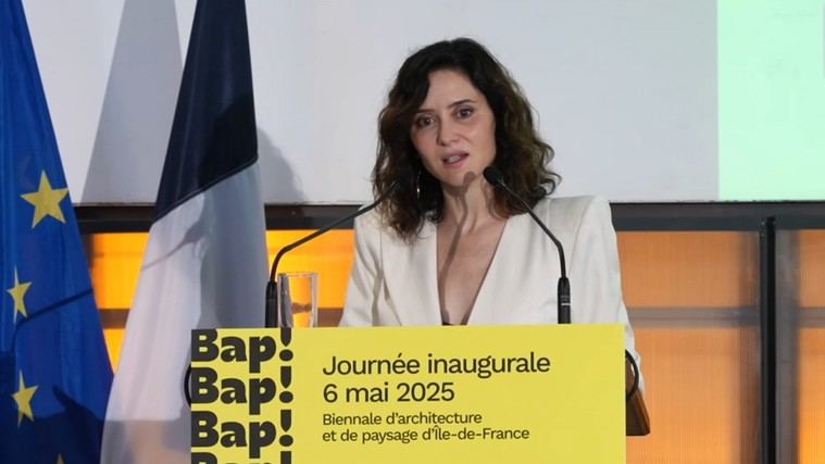 Díaz Ayuso presenta en Francia los avances medioambientales de Madrid para las futuras generaciones