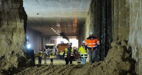 Conectan dos tramos del túnel en las obras de soterramiento de la A-5