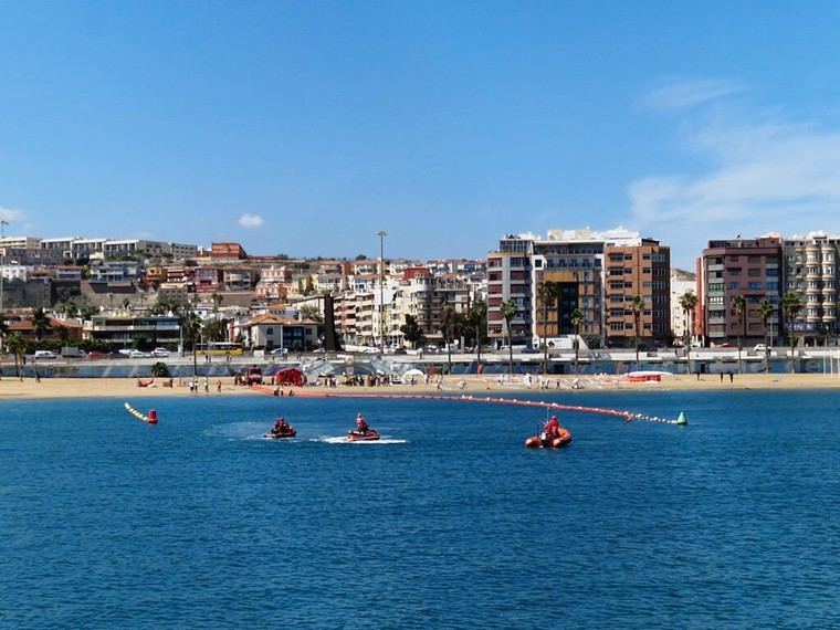 Ejercicio nacional para mejorar la respuesta ante contaminación marina en Las Palmas