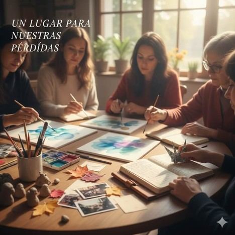 Taller de duelo artístico para mujeres en Moralzarzal: un espacio de sanación y creatividad