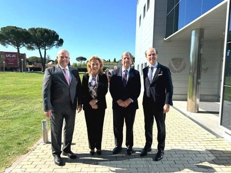 Embajador de la Liga Árabe refuerza lazos en UCJC y SEK-El Castillo