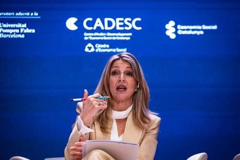 La Red de Jóvenes por la Economía Social busca transformar la economía española, según Yolanda Díaz